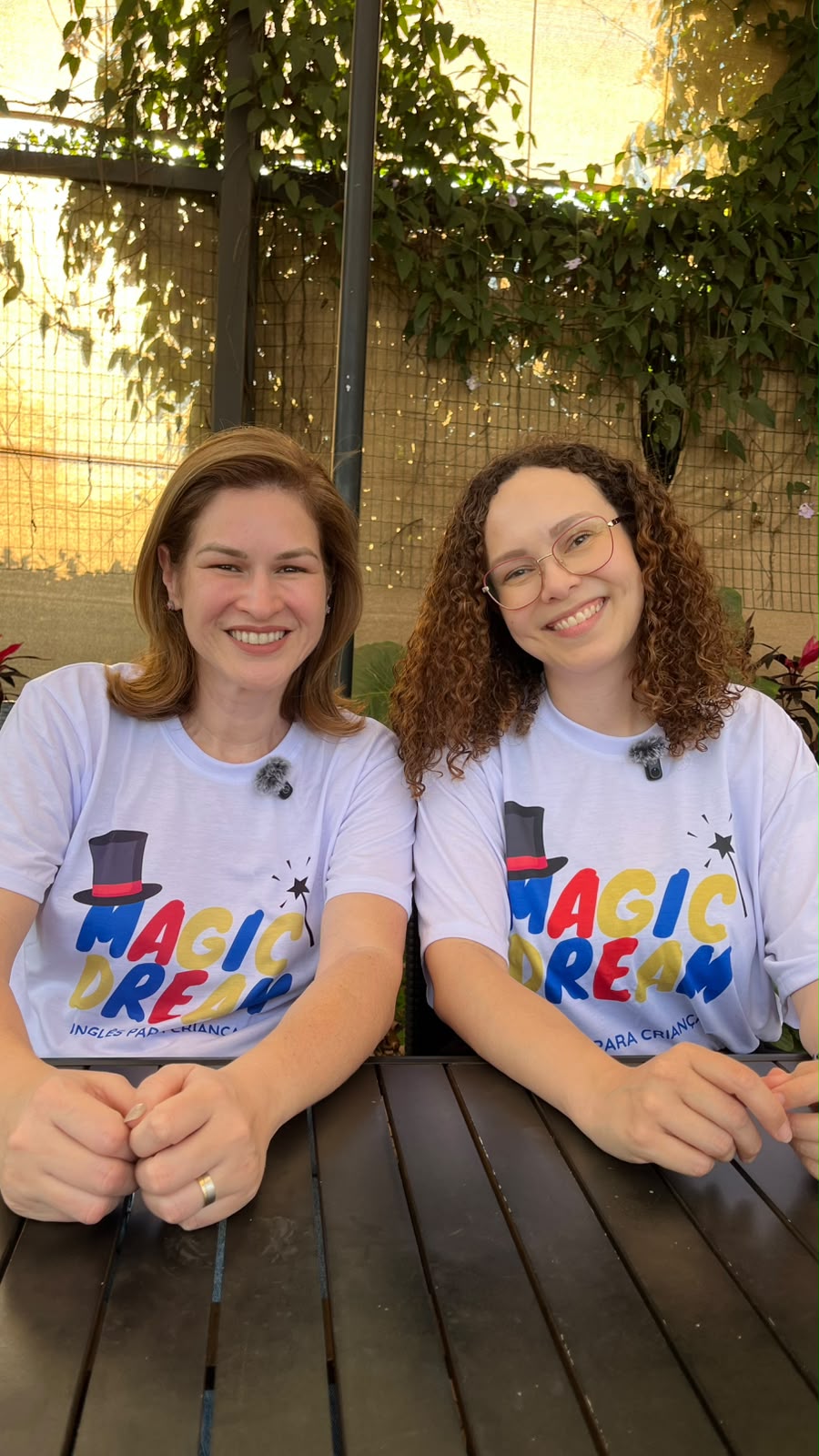 As coordenadoras Cidalli e Haraceli